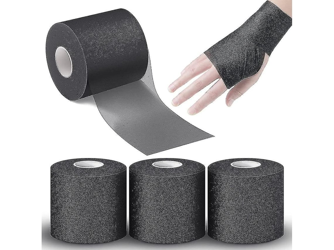 3 Rolos De Foam Underwrap Pre-wrap Deportivo Cinta Atlética, 2,75 Polegadas Por 27 Jardas