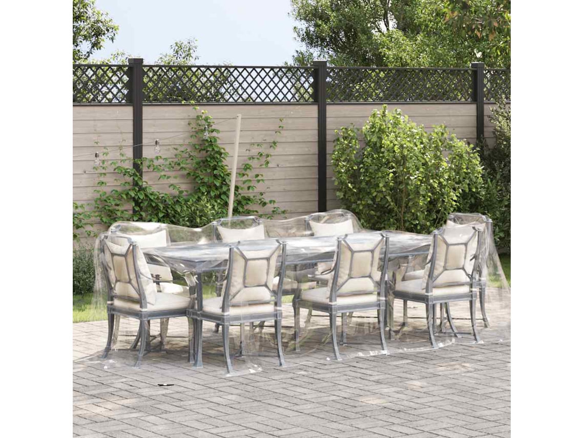 Maison Exclusive - Lona transparente con ojales 2x5 M PVC