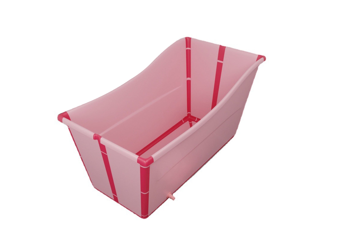 Bañera plegable compacta, bañera plegable gruesa, bañera portátil con hielo y banco de baño.