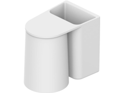 Suporte Magnético Para Escova De Dentes Yarnow, Com Design Autolimpante, Organizador De Parede Branco, Feito De Abs E