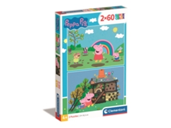 Puzzle 2x60 piezas Peppa Pig Clementoni