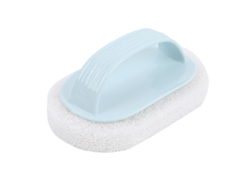 Cepillo De Limpieza Con Mango De Fibra Pp Para Bañera, Azulejos, Lavabo, Piscina Y Esquinas - Azul