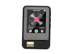 Reproductor MP3/MP4 Yizhood T5 de 1,77 pulgadas con tarjeta TF de 8 GB (negro)