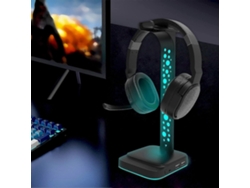 Soporte para auriculares USB iluminado para juegos, soporte multifuncional para auriculares Ly Ebike