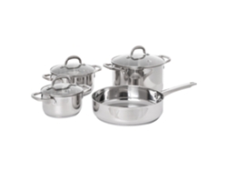 Conjunto De Cozinha De 7 Peças Primecook Aço Inoxidável Prateado