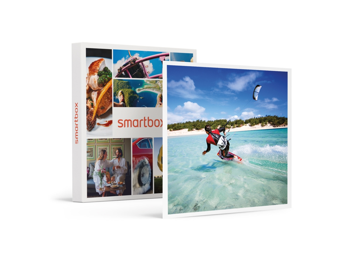 Caja Regalo SMARTBOX Bautismo de kitesurf semiprivado de 2 horas para 2 personas en Tarifa