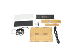 Kit De Bricolaje: Reloj Electrónico Digital Led Con Espectro Musical Y Efectos De Luz.