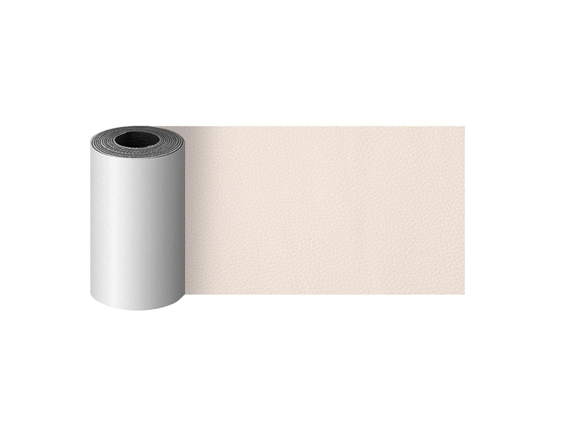 Cinta de reparación autoadhesiva Eifson para sofá, impermeable y resistente al desgaste, beige (7,6 x 152 cm)