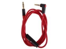 Cable De Audio (con Micrófono, Conexión De Ángulo A Recta)
