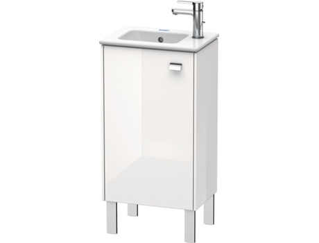 Mueble bajo lavabo DURAVIT Brioso de 42,0 x 28,9 cm 1 puerta con bisagra a la izquierda 1 balda de cristal para lavabo ME by Starck 072343