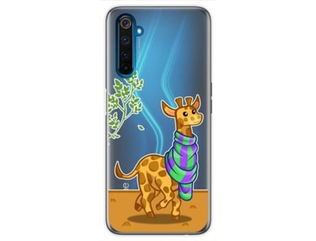 Carcasa Realme 6 Pro TUMUNDOSMARTPHONE Dibujos Transparente Multicolor