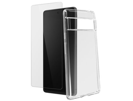 Carcasa AVIZAR para Google Pixel 6A + Protector de Pantalla Cristal Templado