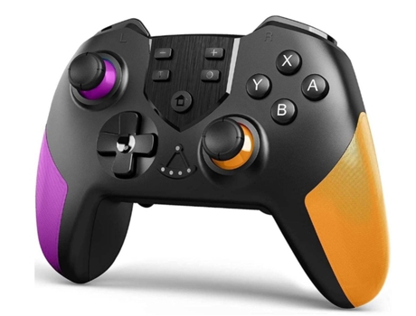 Controlador Inalámbrico Chronus Compatible Con Switch Switch Lite Gamepad Con Botón Modo De Programación Función Turbo Y Vibración BISBISOUS Mejora...
