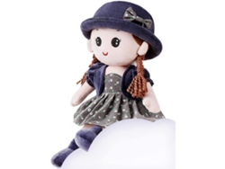 Muñeca De Trapo Para Niña Bebé Peluche Suave Muñeca Princesa Juguete Decoración De Habitación Infantil
