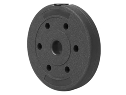 2026rebe-Classic Discos de pesas de hierro fundido para entrenamiento de fuerza con barra en gimnasio doméstico - 2 unidades de 1,5 kg