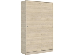 Armario 2 Puertas Corredera Plus 120 DKIT Slide (Natural - 204x120x50 cm)