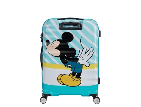 Maleta de Viaje AMERICAN TOURISTER Beso Do Mickey Azul (67cm)