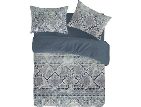 Funda de Edredón GUY LAROCHE Alain (Azul - 240x220 cm - Algodón)