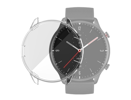 Funda protectora galvanizada de TPU Amazfit GTR 2 (transparente)