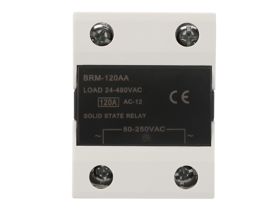 Módulo De Relé De Estado Sólido Ssr Brm-120aa 24-480 Vca 120 A Para Automatización Industrial