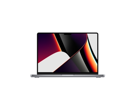 Portátil APPLE 448 7400 (14.2 '' - Apple M M1 Pro - RAM: 16 GB - 512 GB SSD - Apple GPU)