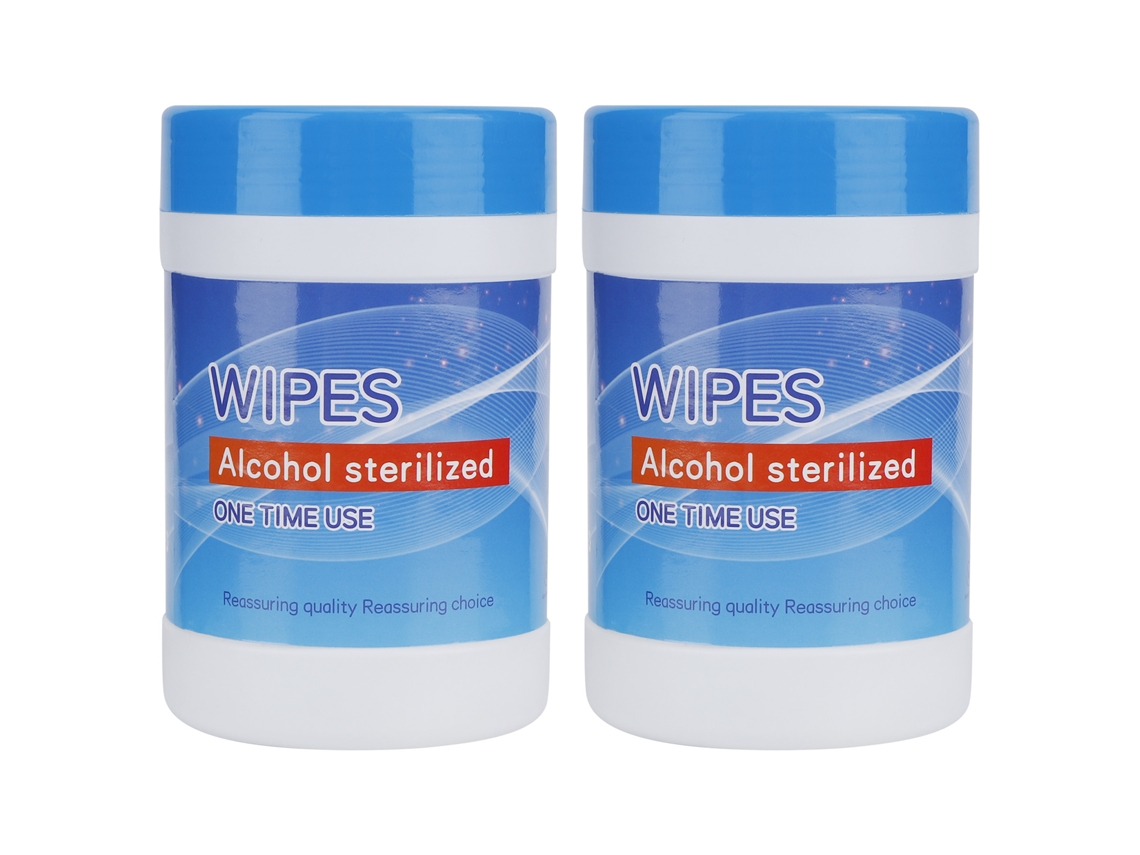 Toallitas húmedas portátiles, 2 cubos, para uso doméstico, oficina, viajes y múltiples usos.