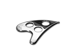 Un Juego De Dos Herramientas De Acero Inoxidable Para Masaje Y Relajación Muscular.