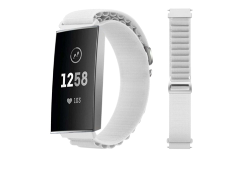 Correa Alpine G-Hook Ajustable Fitbit by Google Charge 3 Blanco