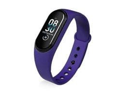 Reloj inteligente M4 con monitor de ritmo cardíaco y presión arterial, pulsera de fitness, tienda Jinyubo