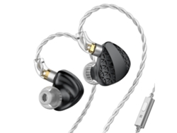 Fones De Ouvido Intra-auriculares Trn Mt3 Com Cancelamento De Ruído Som Estéreo Driver Dinâmico Fio 3.5mm Tipo-c