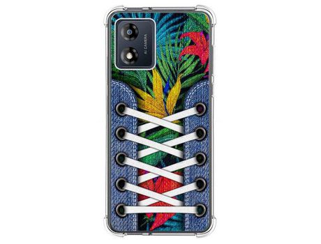 Funda Silicona para Motorola Moto E13 Diseño Zapatillas 12 Dibujos TUMUNDOSMARTPHONE