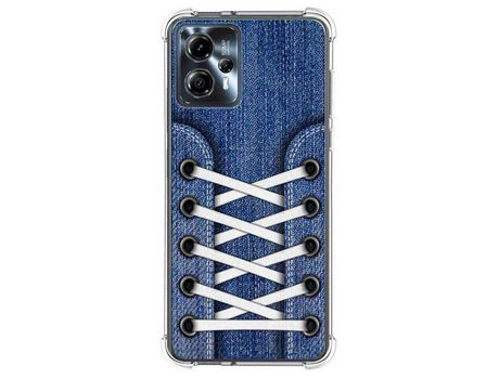 Funda Silicona para Motorola Moto G13 Diseño Zapatillas 01 Dibujos TUMUNDOSMARTPHONE