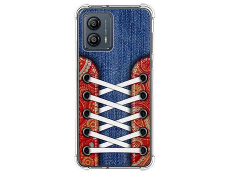 Funda Silicona para Motorola Moto G53 5G Diseño Zapatillas 11 Dibujos TUMUNDOSMARTPHONE