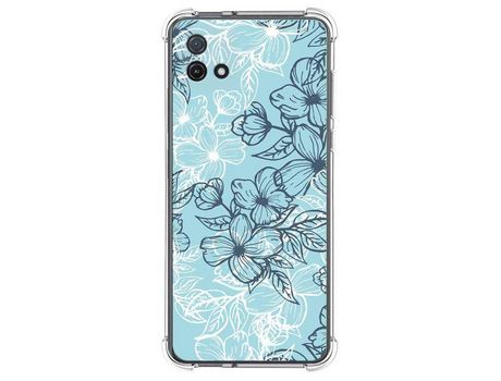 Funda Silicona para Oppo A16K Diseño Flores 03 Dibujos TUMUNDOSMARTPHONE