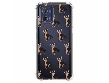 Funda Silicona para Motorola Moto G73 5G Diseño Perros 11 Dibujos TUMUNDOSMARTPHONE