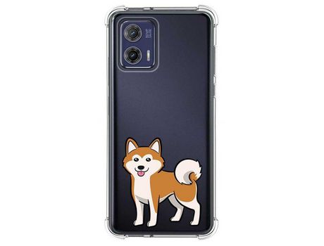 Funda Silicona para Motorola Moto G73 5G Diseño Perros 02 Dibujos TUMUNDOSMARTPHONE