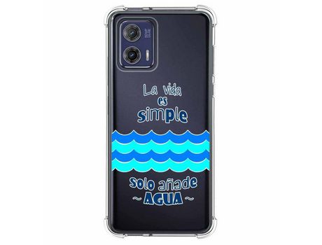 Funda Silicona para Motorola Moto G73 5G Diseño Agua Dibujos TUMUNDOSMARTPHONE