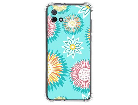 Funda Silicona para Oppo A16K Diseño Flores 05 Dibujos TUMUNDOSMARTPHONE