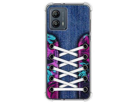 Funda Silicona para Motorola Moto G53 5G Diseño Zapatillas 06 Dibujos TUMUNDOSMARTPHONE
