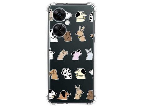 Funda Silicona para Oneplus Nord Ce 3 Lite 5G Diseño Perros Dibujos TUMUNDOSMARTPHONE