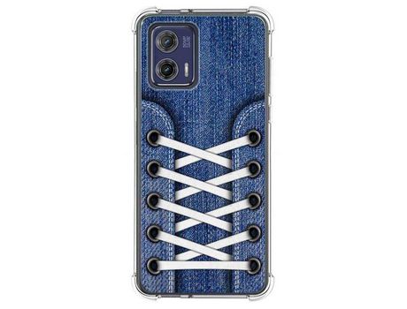 Funda Silicona para Motorola Moto G73 5G Diseño Zapatillas 01 Dibujos TUMUNDOSMARTPHONE
