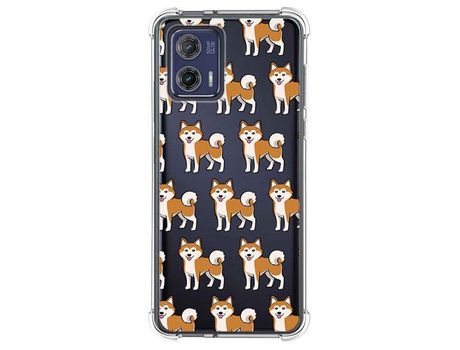 Funda Silicona para Motorola Moto G73 5G Diseño Perros 08 Dibujos TUMUNDOSMARTPHONE