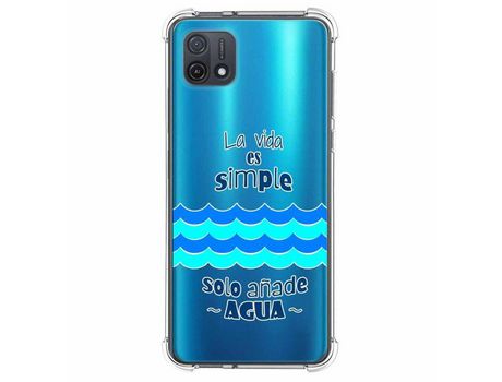 Funda Silicona para Oppo A16K Diseño Agua Dibujos TUMUNDOSMARTPHONE