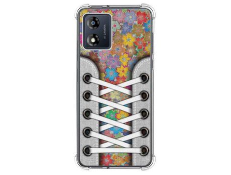 Funda Silicona para Motorola Moto E13 Diseño Zapatillas 05 Dibujos TUMUNDOSMARTPHONE