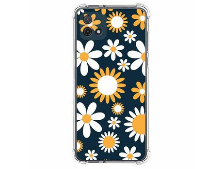Funda Silicona para Oppo A16K Diseño Flores 08 Dibujos TUMUNDOSMARTPHONE