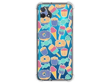 Funda Silicona para Oppo A16K Diseño Dulces 02 Dibujos TUMUNDOSMARTPHONE