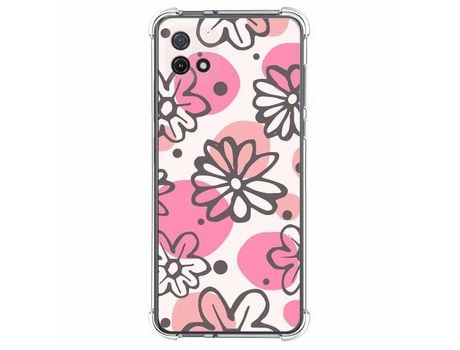 Funda Silicona para Oppo A16K Diseño Flores 09 Dibujos TUMUNDOSMARTPHONE