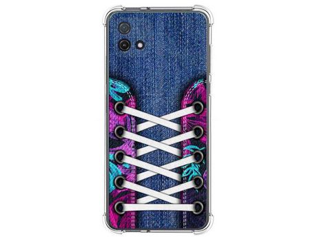 Funda Silicona para Oppo A16K Diseño Zapatillas 06 Dibujos TUMUNDOSMARTPHONE