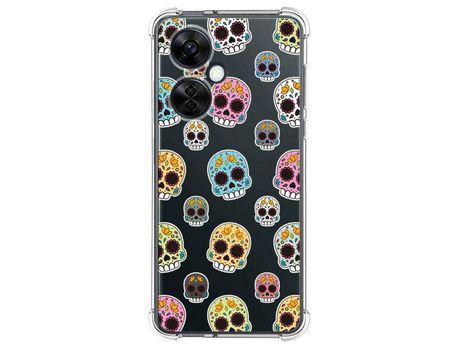 Funda Silicona para Oneplus Nord Ce 3 Lite 5G Diseño Catrina Dibujos TUMUNDOSMARTPHONE