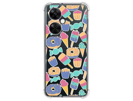 Funda Silicona para Oneplus Nord Ce 3 Lite 5G Diseño Dulces 02 Dibujos TUMUNDOSMARTPHONE